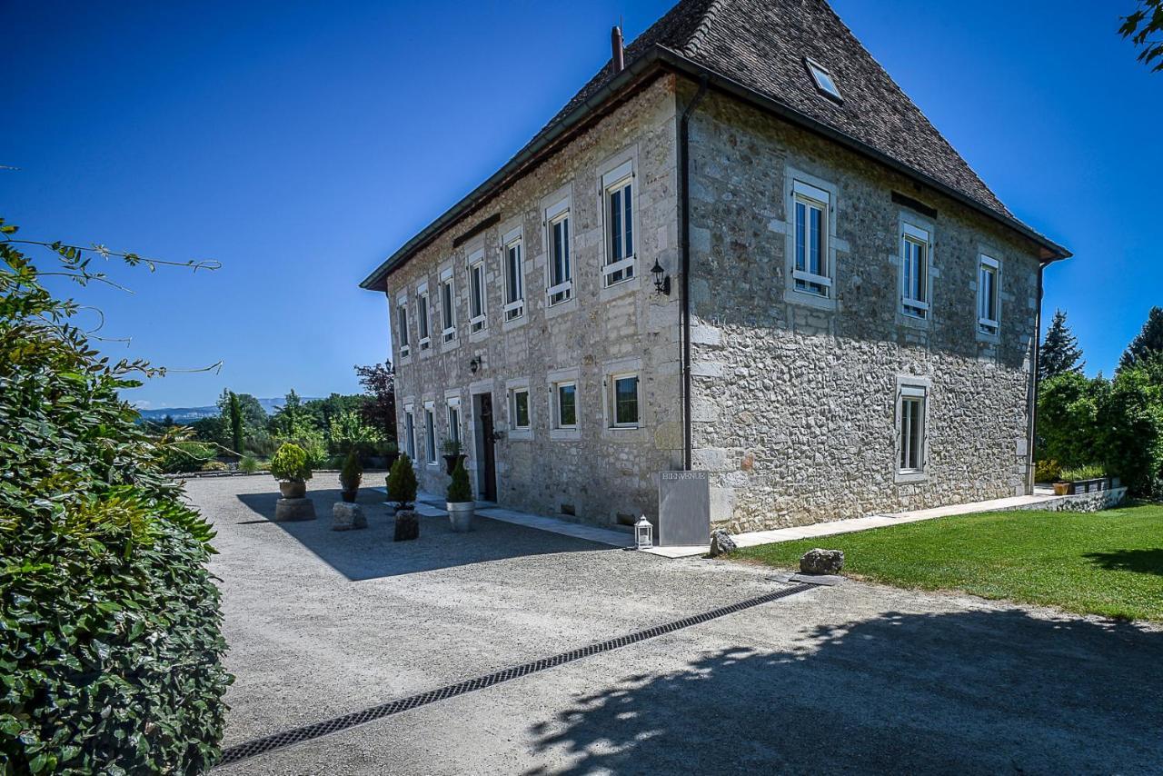 Bed and Breakfast Domaine Du Manoir Les Avenières Zewnętrze zdjęcie